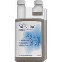 Produktbild von Nutrilabs Pulmomag Liquid für Pferde zur Unterstützung der Atemwege 1 Liter - 1 l