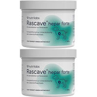 Produktbild von NutriLabs Rascave Hepar Forte Tabletten zur Unterstützung von Leber und Nieren mit Vitaminen