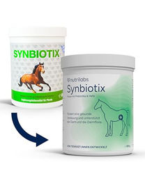 Nutrilabs Synbiotix Pulver für Pferde zur Unterstützung von Magen-Darm und Verdauung 800g - 800 g – Bild 1 von 4