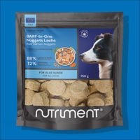 Produktbild von Nutriment BARF In One Lachs und Huhn Hundefutter Adult Glutenfrei Sensitive 750 g