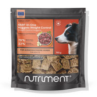 Produktbild von Nutriment BARF-In-One Nuggets Weight Control Hund Rind und Huhn 750 g