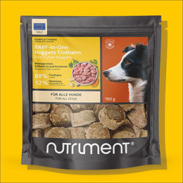 Nutriment BARF In One Truthahn Hund Getreidefrei 750 g – Bild 1 von 3