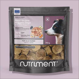 Nutriment BARF In One Ziege Hund Adult 750 g – Bild 1 von 6