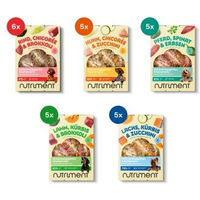 Produktbild von Nutriment Frischemenü Probierpaket Adult Bunt 26x400 g - 26 x 400 g