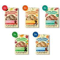 Produktbild von Nutriment Frischemenü Probierpaket für erwachsene Hunde 10x400 g