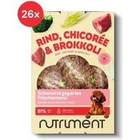 Produktbild von Nutriment Frischemenü Rind für erwachsene Hunde 26x400 g - 26 x 400 g
