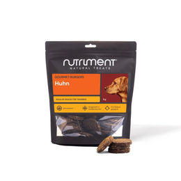 Nutriment Gourmet-Burgers Huhn Belohnungssnack getreidefrei und glutenfrei 1 kg – Bild 1 von 3