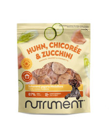 Nutriment Hundefutter Medaillons Huhn mit Chicorée und Zucchini getreidefrei und glutenfrei 800 g – Bild 1 von 2
