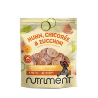 Produktbild von Nutriment Hundefutter Medaillons Huhn mit Chicorée und Zucchini getreidefrei und glutenfrei 800 g