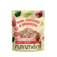 Produktbild von Nutriment Hundefutter Medaillons Rind und Kalb mit Chicorée und Brokkoli getreidefrei und glutenfrei 800 g