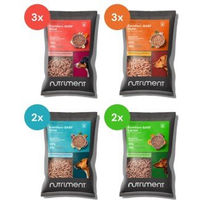 Produktbild von Nutriment Komfort-BARF Menü Probierpaket für Hunde Adult mit Lamm Rind Huhn und Ente 10x 1 kg mit hohem Fleischanteil