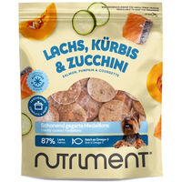 Produktbild von Nutriment Medaillons Lachs Kürbis Zucchini Getreidefrei und Glutenfrei Schonkost für Hunde
