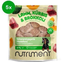 Produktbild von Nutriment Medaillons Lamm Stückchen in Sauce Monoprotein Adult Probierpaket 5x800g - 5 x 800 g