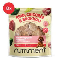 Produktbild von Nutriment Medaillons Rind Chicorée und Brokkoli Hund Adult 8x800 g - 8 x 800 g