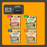 Produktbild von Nutriment Probierpaket Frischemenü Medallions mit Rind, Huhn, Lamm und Lachs für Hunde