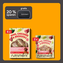 Produktbild von Nutriment Probierpaket Frischemenüs und Medallions Rind für Hunde