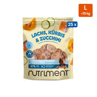 Produktbild von Nutriment Sensitive Lachs Medaillons Getreidefrei und Glutenfrei 25x