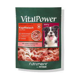 Nutriment VitalPower Kopffleisch Rind Monoprotein Sensitive 1000 g – Bild 1 von 1