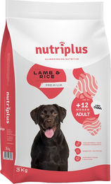 Produktbild von Nutriplus Adult Hundefutter Lamm mit Fisch 2 x 3 kg - 2 x 3 kg