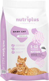 Produktbild von Nutriplus Kitten Trockenfutter Huhn und Lachs 2 x 2 kg - 2 x 2 kg