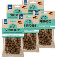 Produktbild von NutriQM Belohnungssnack Superfoods Leinsaat & Petersilie getreidefrei 5 x 150g - 5 x 150 g