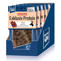 Produktbild von NutriQM Exklusiv Protein Hundesnack Hirsch getreidefrei 5 x 100 g - 5 x 100 g