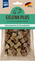 Produktbild von NutriQM Funktionssnack Gelenk Plus mit Huhn Chondroitin und Glucosamin getreidefrei 5 x 125g - 5 x 125 g