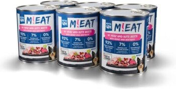 NutriQM Hund Nassfutter Schwein und Huhn 4800g – Bild 1 von 3