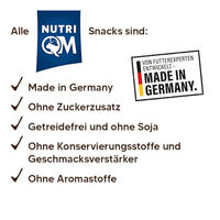 Produktbild von NutriQM Hunde Überraschungsei Veggie Veganes Hundeleckerli mit Bierhefe Kartoffeln und Vanille 60g - 5 x 60 g