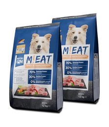 NutriQM Hundefutter Trockenfutter Sensitiv Getreidefrei Monoprotein Huhn 2 x 12 kg – Bild 1 von 7