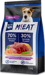 Produktbild von NutriQM Hundetrockenfutter Senior getreidefrei 7,5kg - 5 x 1,5 kg