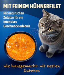 NutriQM Katzensuppe Huhn Adult 12 x 190 ml getreidefrei ohne Zucker – Bild 1 von 6