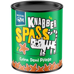 NutriQM Knabberspaß Dent Pflege Katzensnack mit Geflügel zur Zahnpflege 5 x 50g - 5 x 50 g – Bild 1 von 4