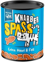 NutriQM Knabberspaß Haut & Fell Geflügel Leckerli 5x50g – Bild 1 von 3