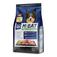 Produktbild von NutriQM M!EAT Hundefutter Trockenfutter Adult Geflügel und Rind Getreidefrei 1,5kg