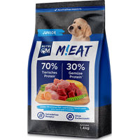 Produktbild von NutriQM M!eat Junior Trockenfutter für Hunde getreidefrei und ohne Zucker 5 x 1,4kg - 5 x 1,4 kg