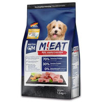 Produktbild von NutriQM M!EAT Mini Trockenfutter für Hunde Adult Huhn Getreidefrei 1,5 kg