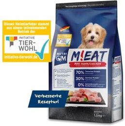 NutriQM M!EAT Mini Trockenfutter Huhn für Hunde Adult Getreidefrei 7,5 kg – Bild 1 von 11