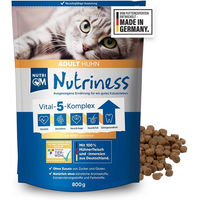 Produktbild von NutriQM Nutriness Adult Katzentrockenfutter Huhn Glutenfrei 6x800 g - 5 x 800 g
