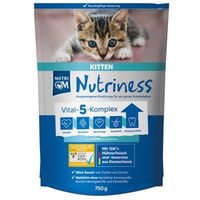 Produktbild von NutriQM Nutriness Kitten Trockenfutter Huhn glutenfrei 5 x 750g - 5 x 750 g