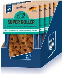 NutriQM Super Roller Rind Funktionssnack für Hunde getreidefrei und glutenfrei 600g – Bild 1 von 3