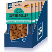 Produktbild von NutriQM Super Roller Rind Funktionssnack für Hunde getreidefrei und glutenfrei 600g