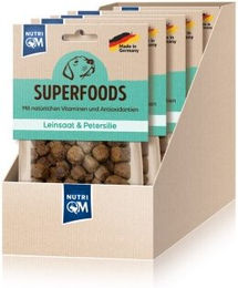 NutriQM Superfoods Belohnungssnack Huhn und Insekten getreidefrei 5x 150g - 5 x 150 g – Bild 1 von 3