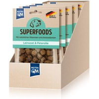Produktbild von NutriQM Superfoods Belohnungssnack Huhn und Insekten getreidefrei 5x 150g - 5 x 150 g