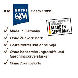 NutriQM Training Sticks Ente 100g getreidefreier Hundesnack mit Monoprotein - 5 x 100 g – Bild 1 von 4