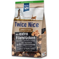 Produktbild von NutriQM Twice Nice Adult Hundefutter Huhn und Lamm getreidefrei 4 kg - 4 kg