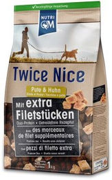 NutriQM Twice Nice Adult Hundefutter Huhn und Pute Getreidefrei 4 kg - 4 kg – Bild 1 von 9