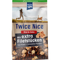 Produktbild von NutriQM Twice Nice Adult Hundefutter Rind und Huhn getreidefrei 12 kg - 12 kg