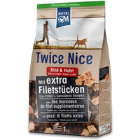 Produktbild von NutriQM Twice Nice Adult Hundefutter Trockenfutter Rind und Huhn Getreidefrei 4 kg - 4 kg