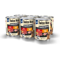 Produktbild von NutriQM Twice Nice Hundefutter Nass Rind und Huhn mit Süßkartoffel und Apfel Getreidefrei 6 x 800g